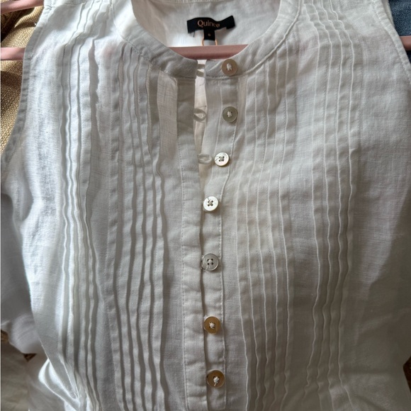 Quince Linen sleeveless swing dress size Small - Picture 12 of 14